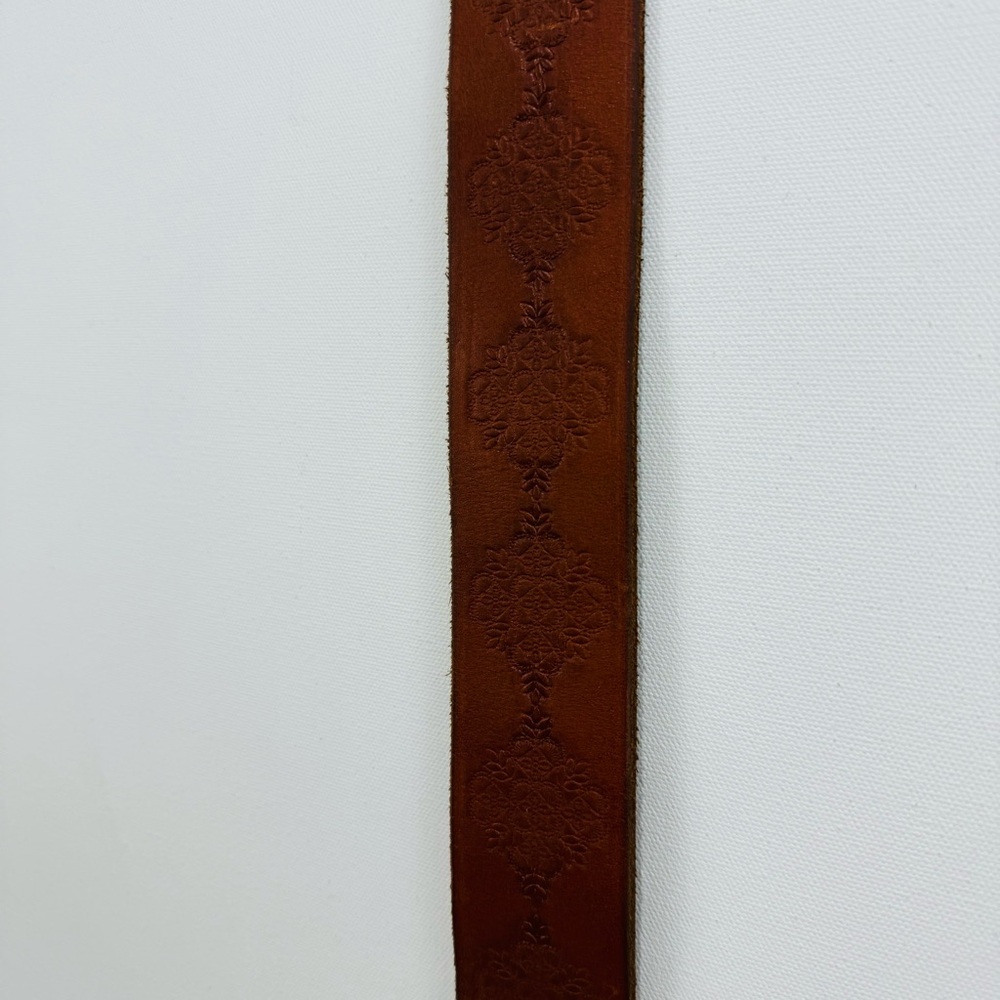 Lucky Brand Embossed Leather Belt size XS - Picture 8 of 9